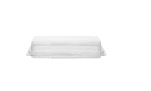  RECTANGULAR PASTRY CONTAINER 206x115x40mm